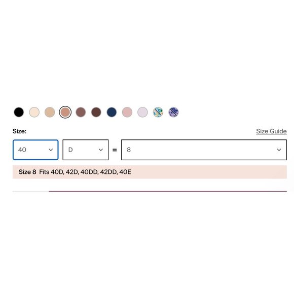 Knix Wing Woman Nude Beige Contour Bra Original Design and Sizing 8 - Picture 5 of 7